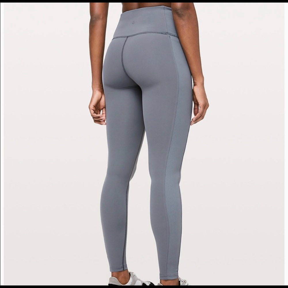 Wunder Under High-Rise Tight Rib 28" Steam Blue